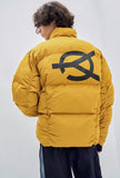 オーワイ(OY) LOGO SHIRRING PADDING- MUSTARD