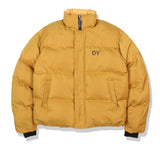 オーワイ(OY) LOGO SHIRRING PADDING- MUSTARD