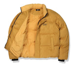 オーワイ(OY) LOGO SHIRRING PADDING- MUSTARD