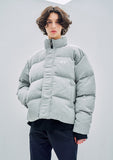 オーワイ(OY) LOGO SHIRRING PADDING- GREY