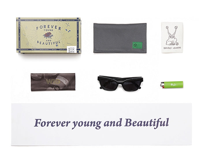 ダブルラバーズ(DOUBLE LOVERS) WIG (Black)