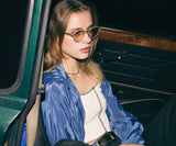 ダブルラバーズ(DOUBLE LOVERS)SHYNESS (Beige Sunglasses)