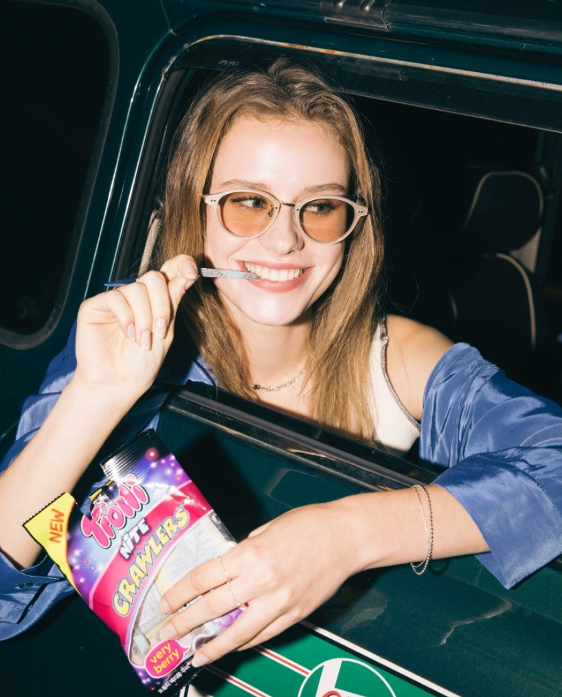 ダブルラバーズ(DOUBLE LOVERS)SHYNESS (Beige Sunglasses)