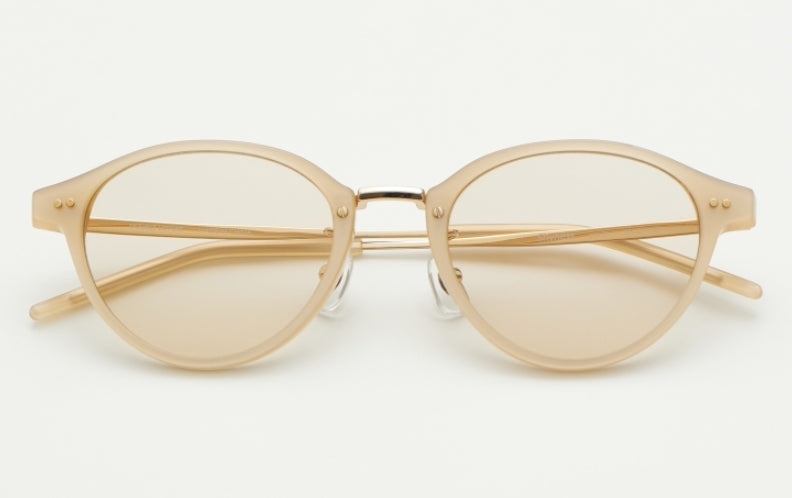 ダブルラバーズ(DOUBLE LOVERS)SHYNESS (Beige Sunglasses)
