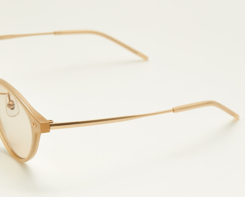 ダブルラバーズ(DOUBLE LOVERS)SHYNESS (Beige Sunglasses)