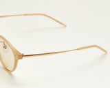 ダブルラバーズ(DOUBLE LOVERS)SHYNESS (Beige Sunglasses)