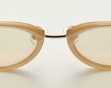 ダブルラバーズ(DOUBLE LOVERS)SHYNESS (Beige Sunglasses)