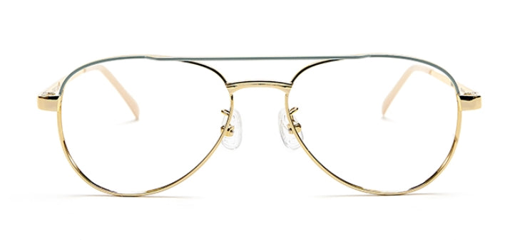 ダブルラバーズ(DOUBLE LOVERS)CARDIGAN (Gold Mint Optical)