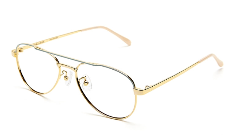 ダブルラバーズ(DOUBLE LOVERS)CARDIGAN (Gold Mint Optical)