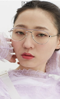 ダブルラバーズ(DOUBLE LOVERS)CARDIGAN (Silver Purple Optical)