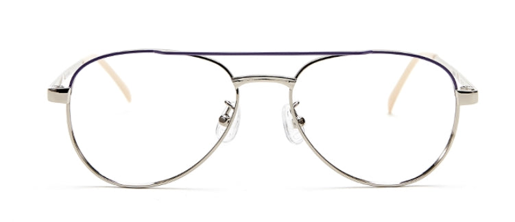 ダブルラバーズ(DOUBLE LOVERS)CARDIGAN (Silver Purple Optical)