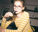 ダブルラバーズ(DOUBLE LOVERS)PEEP PEEP (Deep Navy Optical)