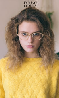 ダブルラバーズ(DOUBLE LOVERS)SHYNESS (Beige Optical)