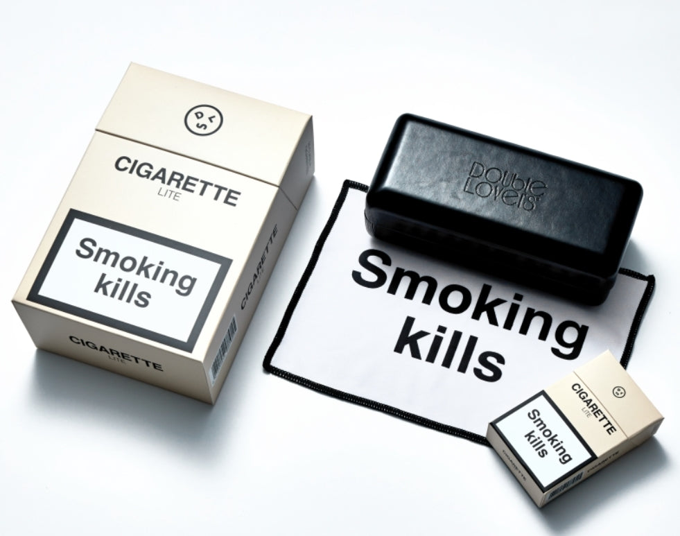 ダブルラバーズ(DOUBLE LOVERS)CIGARETTE LITE (Smoke Gray Optical)