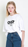 Odd Studio (オッドスタジオ) Odd Studio Coordinated T-shirt - WHITE
