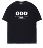 Odd Studio (オッドスタジオ) Odd Studio Coordinated T-shirt - BLACK