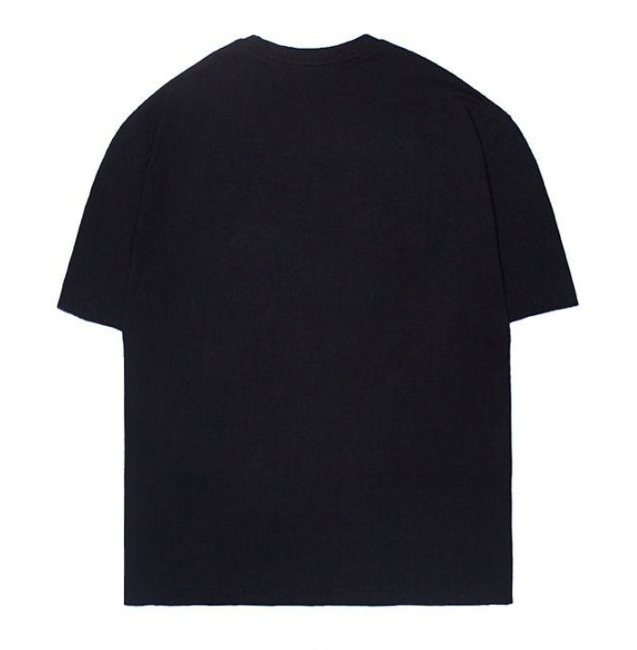 Odd Studio (オッドスタジオ) Odd Studio Coordinated T-shirt - BLACK