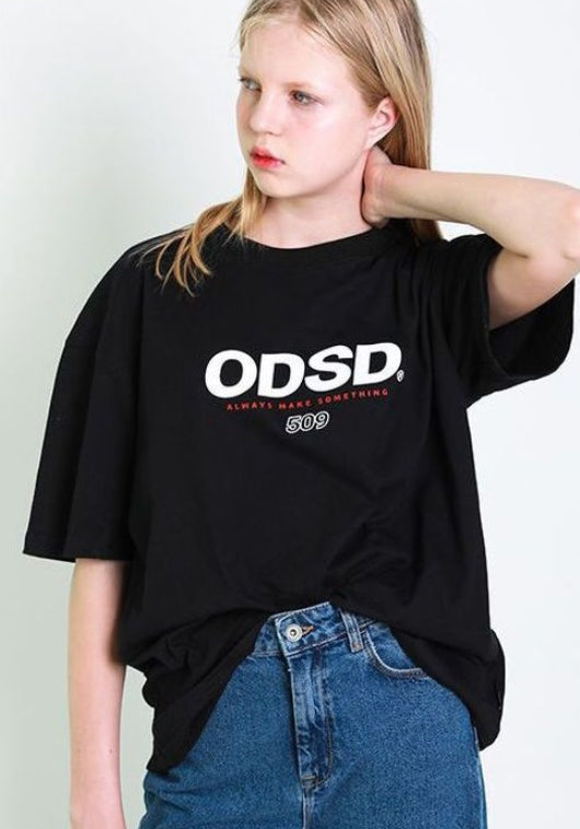 Odd Studio (オッドスタジオ) Odd Studio ODSD T-shirt - BLACK