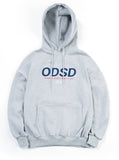 Odd Studio (オッドスタジオ) ODD STUDIO ODSO LOGO LOOSE FIT HOOD SHIRT - GRAY