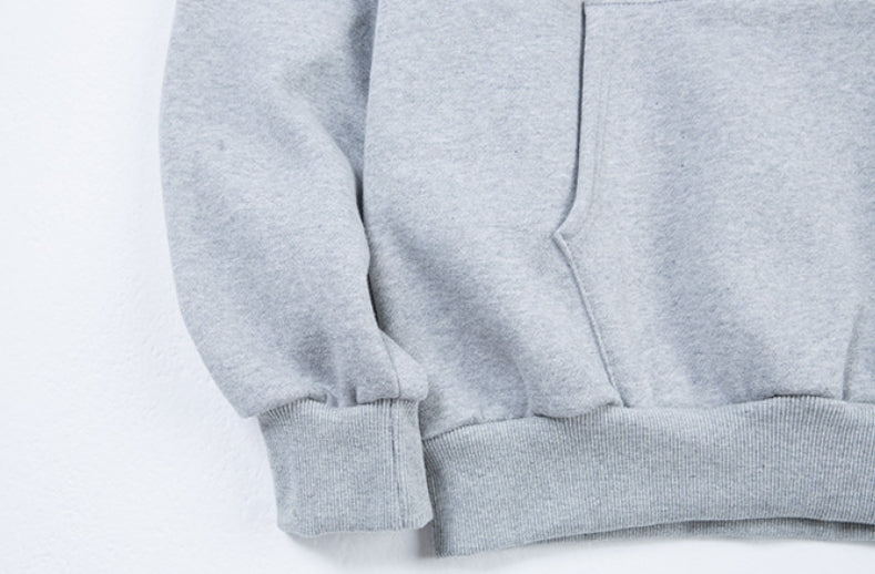 Odd Studio (オッドスタジオ) ODD STUDIO ODSO LOGO LOOSE FIT HOOD SHIRT - GRAY