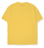 Odd Studio (オッドスタジオ) ODD STUDIO FACE T-SHIRT - MUSTARD