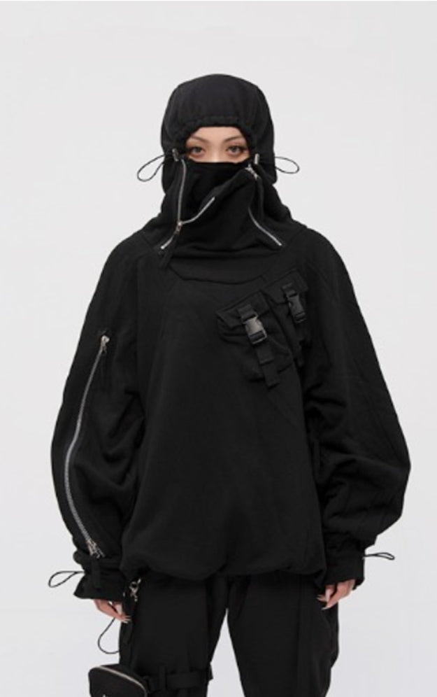 オウェンド(A-WENDE) Desert Hood / BLACK