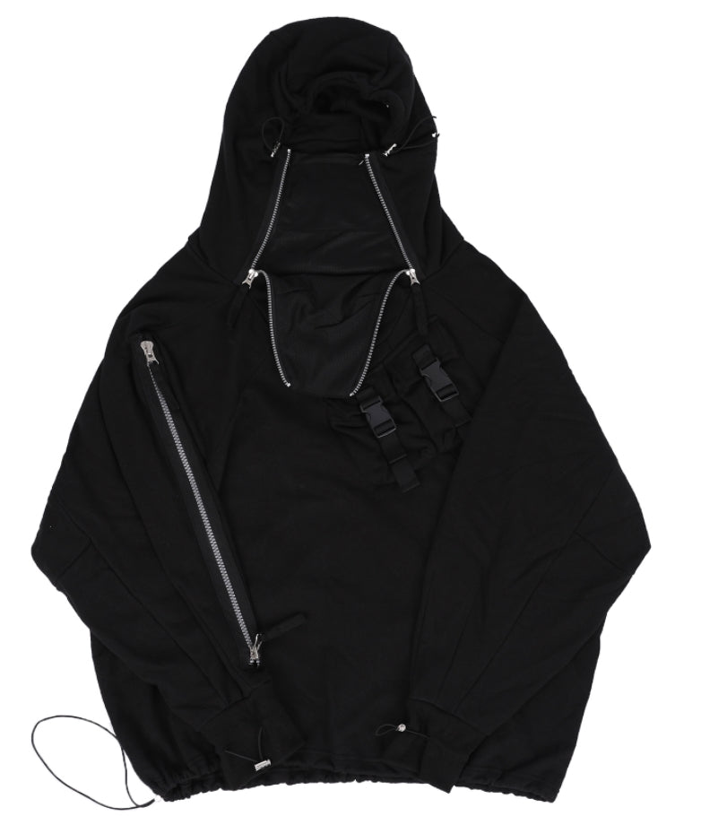 オウェンド(A-WENDE) Desert Hood / BLACK