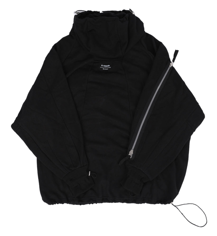 オウェンド(A-WENDE) Desert Hood / BLACK