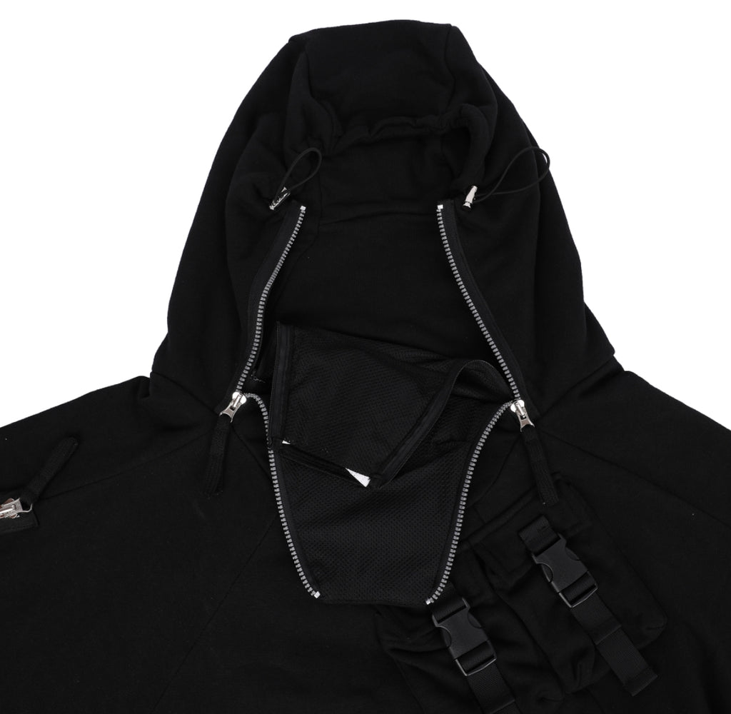オウェンド(A-WENDE) Desert Hood / BLACK