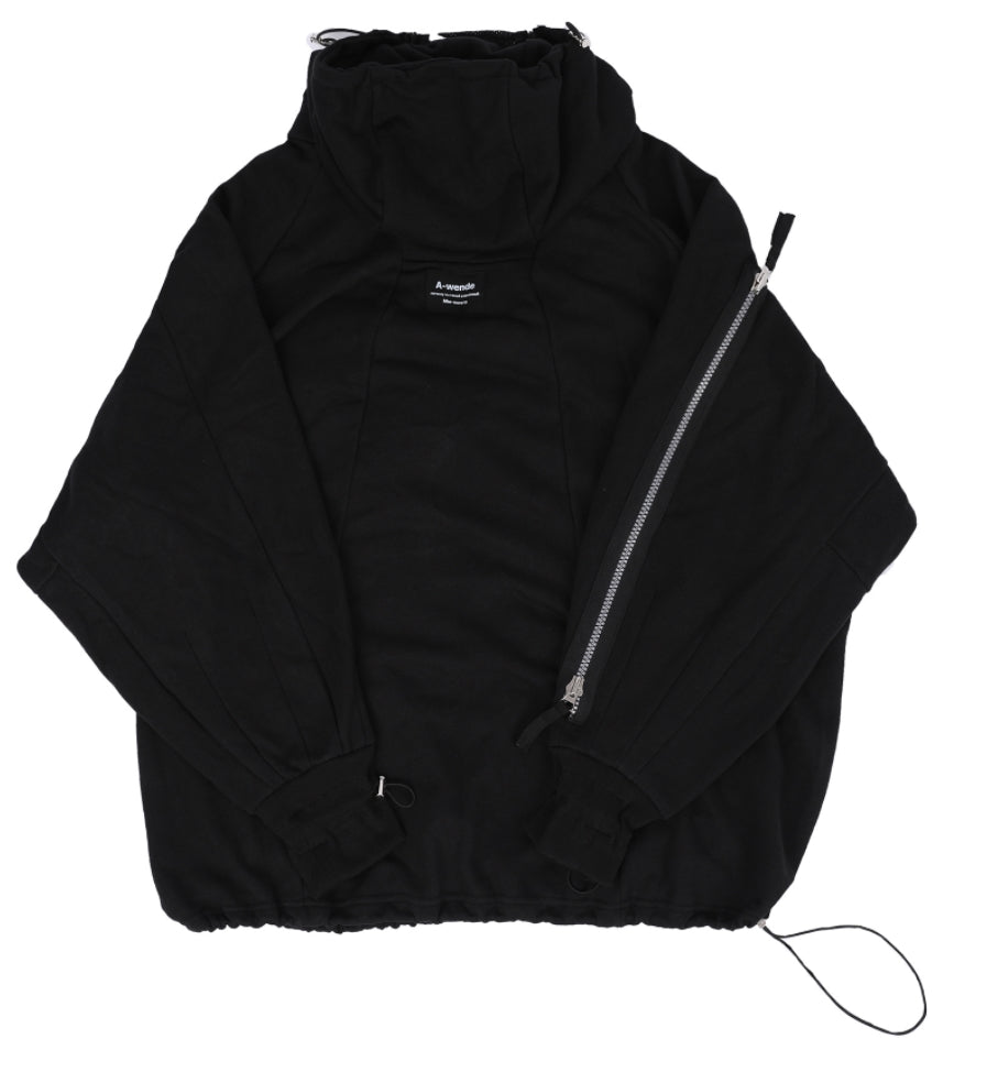 オウェンド(A-WENDE) Desert Hood / BLACK