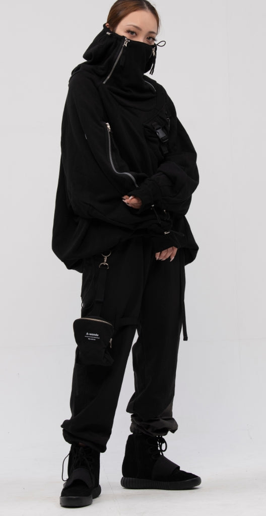オウェンド(A-WENDE) Desert Hood / BLACK