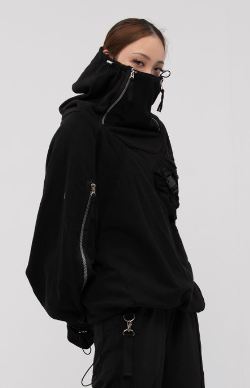 オウェンド(A-WENDE) Desert Hood / BLACK