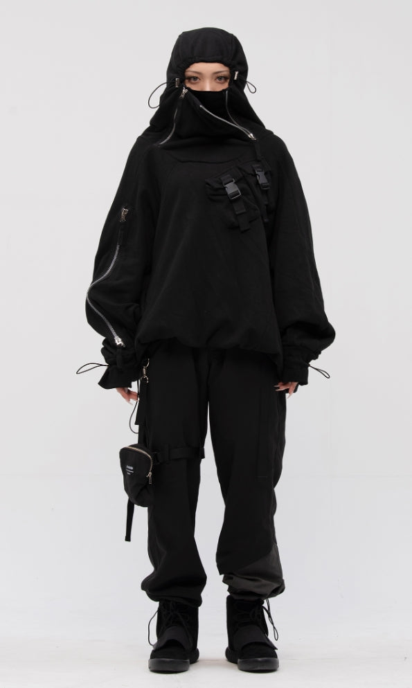 オウェンド(A-WENDE) Desert Hood / BLACK