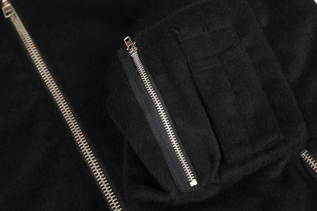オウェンド(A-WENDE) 399 cashmere Bomber jacket