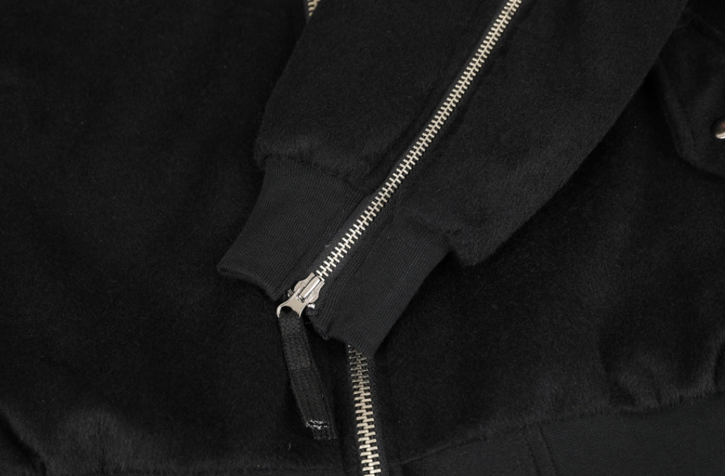 オウェンド(A-WENDE) 399 cashmere Bomber jacket