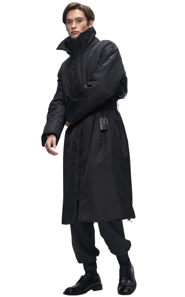 レイブレス(LABELESS)  DOWN LAYERED LONG PARKA