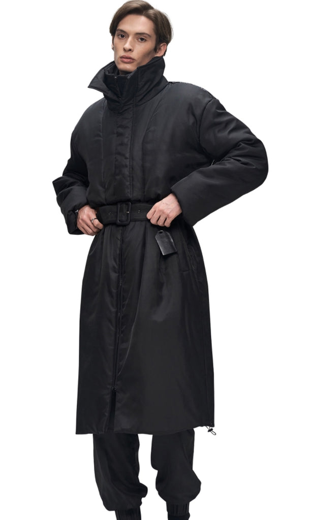 レイブレス(LABELESS)  DOWN LAYERED LONG PARKA