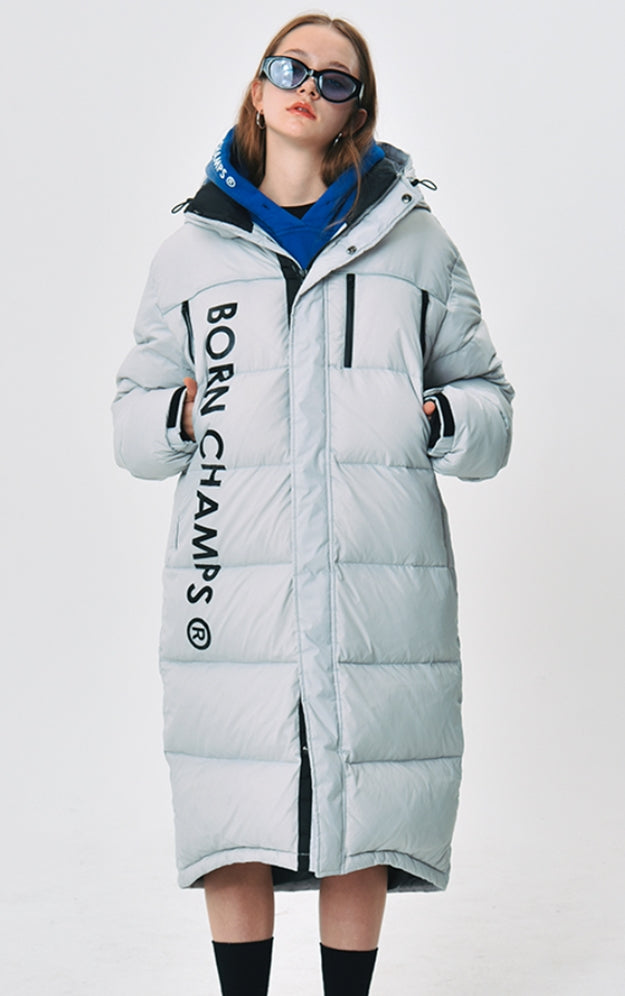 ボーンチャンプス(BORN CHAMPS) BC LONG DOWN PARKA GREY CERDMDW04GY