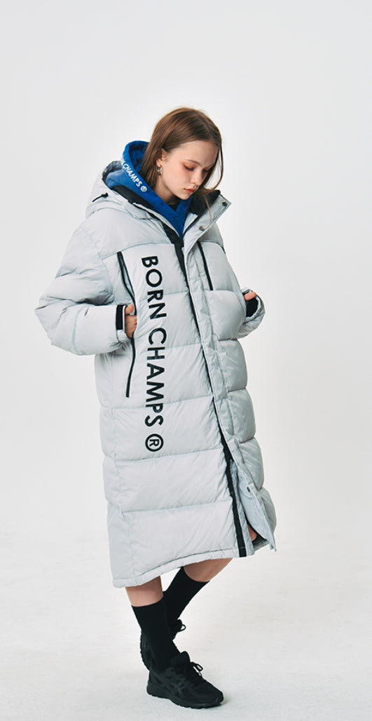 ボーンチャンプス(BORN CHAMPS) BC LONG DOWN PARKA GREY CERDMDW04GY