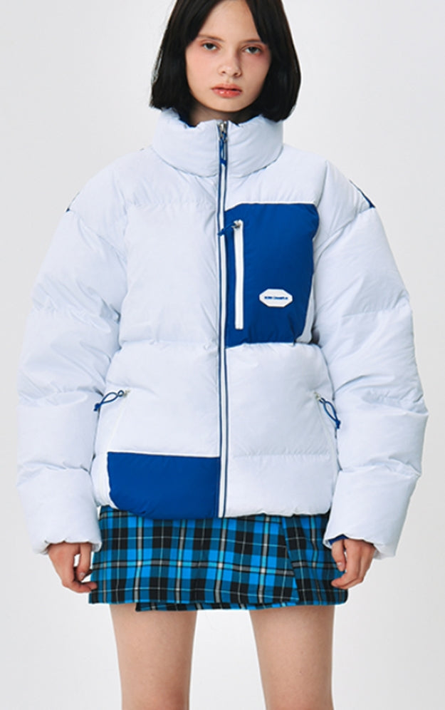 ボーンチャンプス(BORN CHAMPS) BC POCKET LINE DOWN WHITE CERDMDW03WH