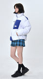 ボーンチャンプス(BORN CHAMPS) BC POCKET LINE DOWN WHITE CERDMDW03WH