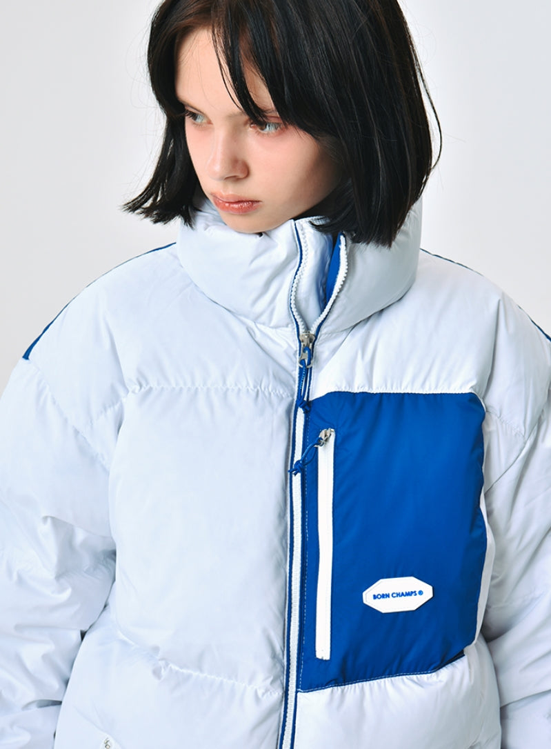 ボーンチャンプス(BORN CHAMPS) BC POCKET LINE DOWN WHITE CERDMDW03WH