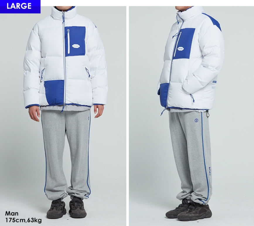 ボーンチャンプス(BORN CHAMPS) BC POCKET LINE DOWN WHITE CERDMDW03WH