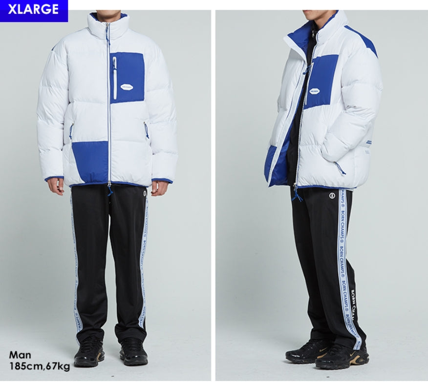 ボーンチャンプス(BORN CHAMPS) BC POCKET LINE DOWN WHITE CERDMDW03WH