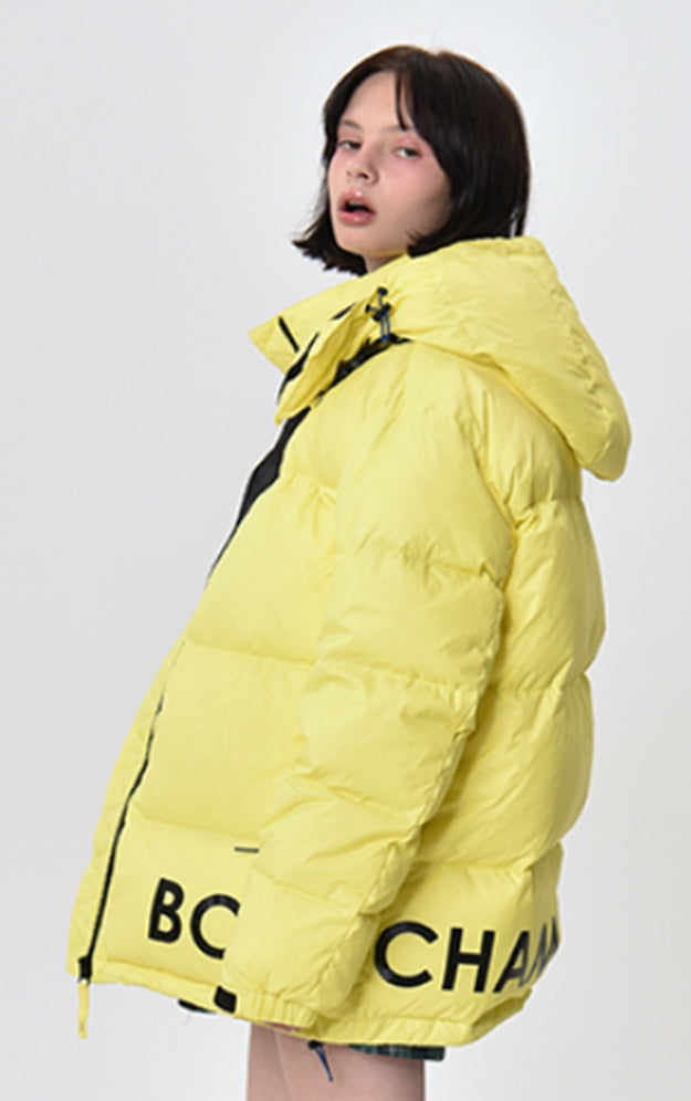 ボーンチャンプス(BORN CHAMPS) SIDE LOGO DOWN PARKA YELLOW CERDMDW02YE