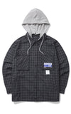 ボーンチャンプス(BORN CHAMPS) BC 88 CHECK HOOD SHIRT CESDMSH01GY