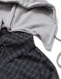 ボーンチャンプス(BORN CHAMPS) BC 88 CHECK HOOD SHIRT CESDMSH01GY