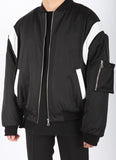 ランベルシオ(LANG VERSIO) 286 color matching aviation jumper padding (MA-1)