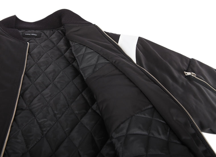 ランベルシオ(LANG VERSIO) 286 color matching aviation jumper padding (MA-1)