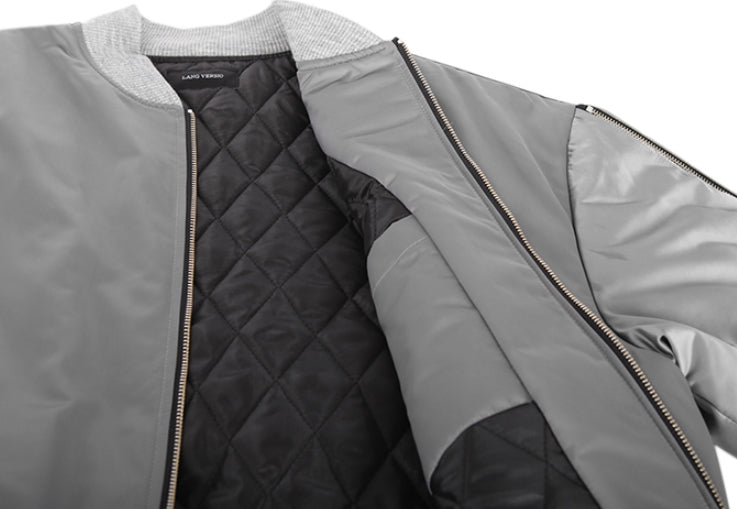 ランベルシオ(LANG VERSIO) 287 Incision Zipper Aviation Jumper Padding (MA-1)